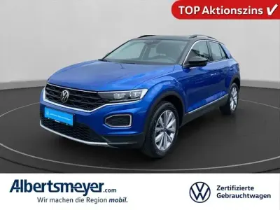 Brugt VW T-Roc Style 116 HK (85 kW) 2021 Blå SUV