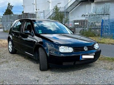 Gebraucht VW Golf IV 2003 Schwarz Kleinwagen