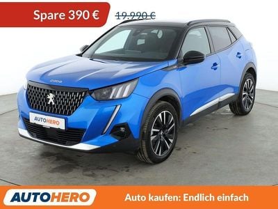 Gebraucht Peugeot 2008 GT 131 PS (96 kW) 2021 Blau SUV