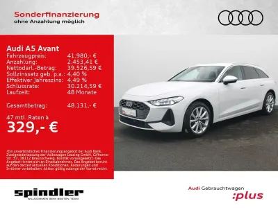 Gebraucht Audi A5 Ambiente 204 PS (150 kW) 2025 Gletscherweiß metallic Kombi