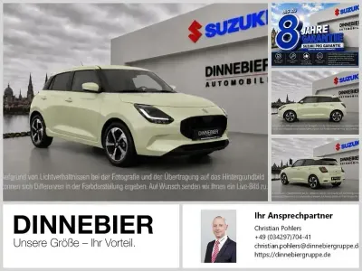 Neu Suzuki Swift Comfort+ 82 PS (60 kW) 2026 Gelb Kleinwagen
