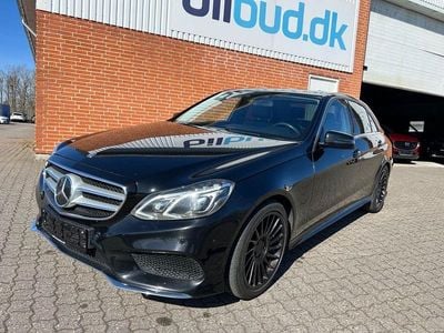 Gebraucht Mercedes E220 AMG line 170 PS (125 kW) 2014 Schwarz Limousine