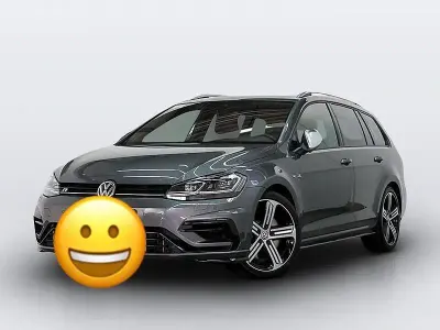 Gebraucht VW Golf VII R 300 PS (220 kW) 2020 Grau Kombi