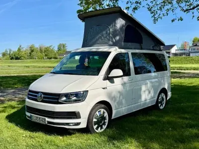 Brugt VW California Beach 204 HK (150 kW) 2018 Hvid Van