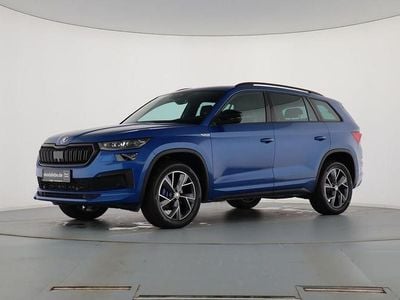 Gebraucht Skoda Kodiaq SportLine 150 PS (110 kW) 2022 Raceblau metallic SUV