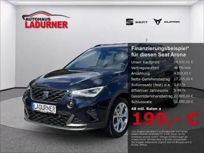 Gebraucht Seat Arona FR 110 PS (80 kW) 2022 Blau SUV