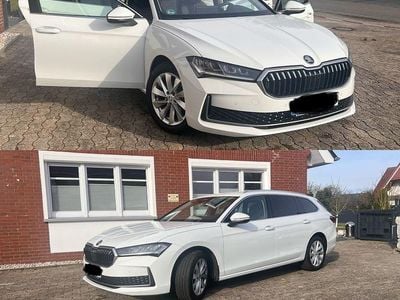 Gebraucht Skoda Superb Selection 150 PS (110 kW) 2025 Weiß Kombi