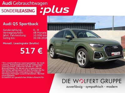 Usata Audi Q5 Sportback S-Line 299 CV (219 kW) 2025 Verde SUV