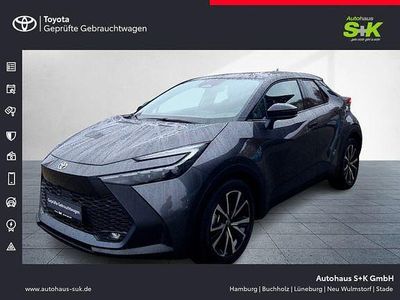 Grey metallic (1g3)/ black (202) (schwarz) Gebraucht 2024 Toyota C-HR Team SUV | 27.880 € (Fairer Preis)