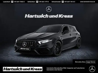 Używany Mercedes A45 AMG AMG 387 KM (284 kW) 2022 Czarny Sedan/Limuzyna