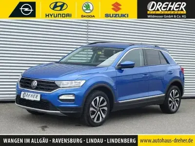 Gebraucht VW T-Roc Active 150 PS (110 kW) 2022 Ravennablau metallic SUV