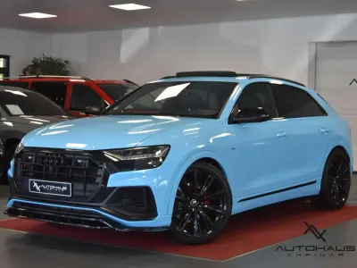 Gebraucht Audi Q8 286 PS (210 kW) 2019 Gletscherweiß metallic SUV