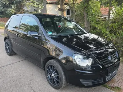 Gebraucht VW Polo 80 PS (58 kW) 2009 Schwarz Kleinwagen