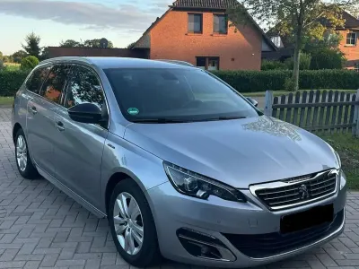 Gebraucht Peugeot 308 GT-line 120 PS (88 kW) 2017 Silber Kombi