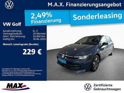 Begagnad VW Golf VIII Goal 150 HK (110 kW) 2025 Blå Sedan