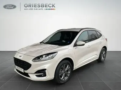 Gebraucht Ford Kuga ST-Line 224 PS (164 kW) 2022 Arktisweiss (metallic) SUV