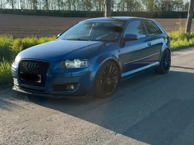 Gebraucht Audi A3 Attraction 102 PS (75 kW) 2007 Blau Kleinwagen