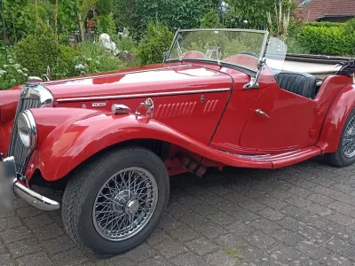 Gebraucht MG 1500 64 PS (47 kW) 1954 Rot Cabrio