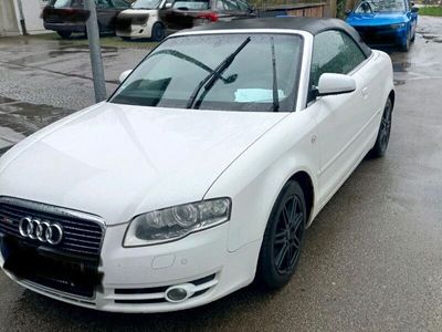 gebraucht Audi A4 Cabriolet weiß