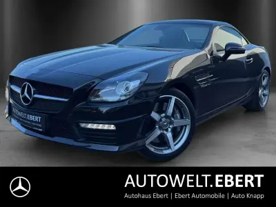 Gebraucht Mercedes SLK55 AMG AMG 421 PS (309 kW) 2011 Schwarz Cabrio