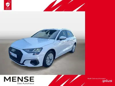 Gebraucht Audi A3 Sportback e-tron Basis 204 PS (150 kW) 2024 Gletscherweiß Kleinwagen