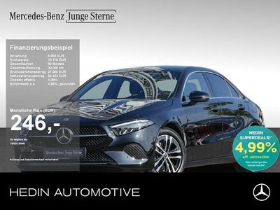 Gebraucht Mercedes A200 Progressive 163 PS (119 kW) 2024 Schwarz Limousine