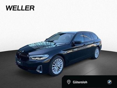 Gebraucht BMW 530 Luxury Line 286 PS (210 kW) 2022 Black sapphire (schwarz) Kombi