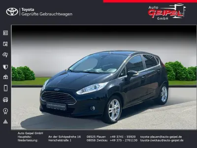 Gebraucht Ford Fiesta Titanium 125 PS (91 kW) 2017 Schwarz Kleinwagen