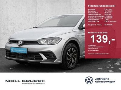 Neu VW Polo Life 116 PS (85 kW) 2025 Silber Kleinwagen