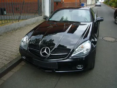 Gebraucht Mercedes SLK200 2LOOK Edition 184 PS (135 kW) 2009 Schwarz Cabrio