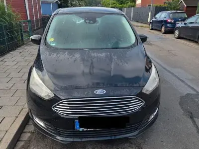 Gebraucht Ford C-MAX Titanium 120 PS (88 kW) 2015 Schwarz Van / Kleinbus