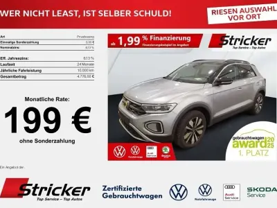 Gebraucht VW T-Roc Goal 150 PS (110 kW) 2025 Pyritsilber metallic SUV