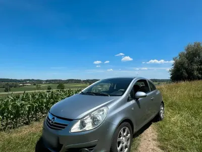 Gebraucht Opel Corsa 85 PS (62 kW) 2007 Silber Kleinwagen