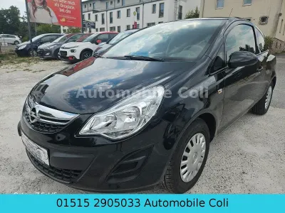Gebraucht Opel Corsa Selection 69 PS (50 kW) 2012 Schwarz Kleinwagen