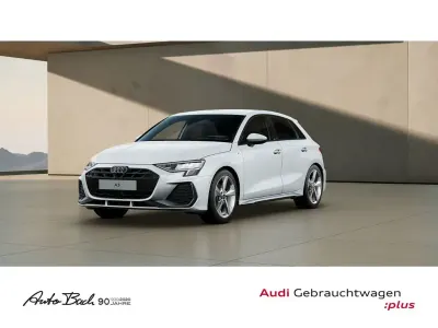 Gebraucht Audi A3 S-Line 150 PS (110 kW) 2025 Gletscherweiß metallic Limousine