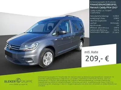 Brugt VW Caddy Comfortline 125 HK (91 kW) 2017 Grå MPV