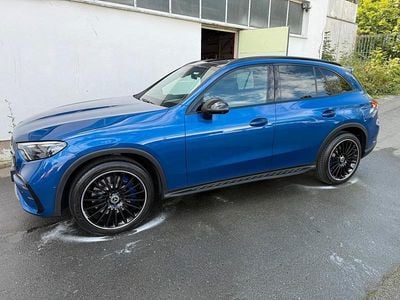 Blau Gebraucht 2023 Mercedes GLC300 AMG line SUV | 49.999 € (Superpreis)