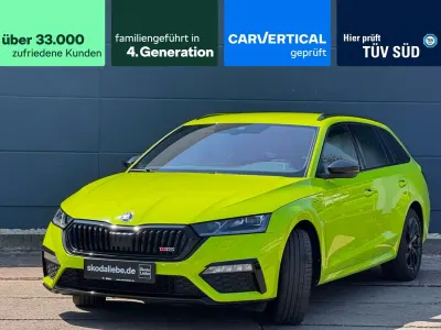 Gebraucht Skoda Octavia RS 245 PS (180 kW) 2023 Mamba grün Kombi