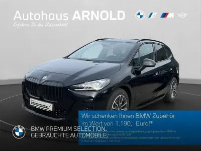 Gebraucht BMW 218 Active Tourer M Sport 136 PS (100 kW) 2024 Saphirschwarz Van / Kleinbus