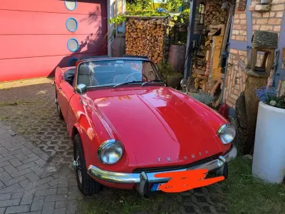 Gebraucht Triumph Spitfire 68 PS (50 kW) 1967 Rot Cabrio