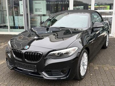 Gebraucht BMW 218 Sport Line 136 PS (100 kW) 2019 Schwarz Cabrio