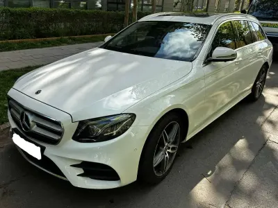 Gebraucht Mercedes E400 AMG line 333 PS (244 kW) 2017 Weiß Kombi