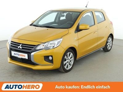 Usata Mitsubishi Space Star Spirit 71 CV (52 kW) 2021 Giallo Utilitaria