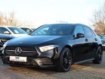 Gebraucht Mercedes A180 AMG line 136 PS (100 kW) 2019 Schwarz Limousine