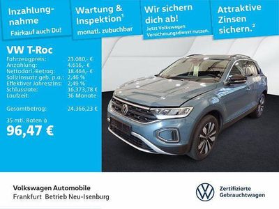 Blau Gebraucht 2025 VW T-Roc Goal SUV | 23.080 € (Fairer Preis)