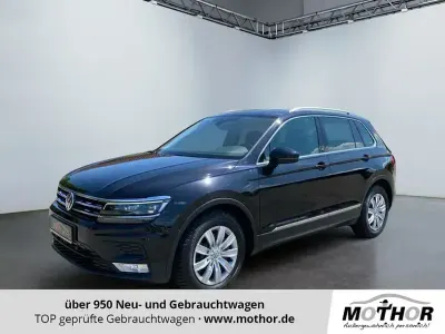Gebraucht VW Tiguan Sound 150 PS (110 kW) 2017 Deep black perleffekt SUV