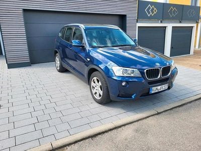 Usata BMW X3 184 CV (135 kW) 2013 Blu SUV
