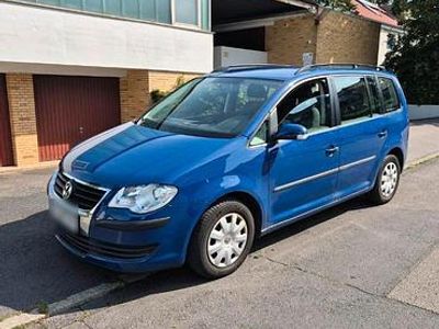 Gebraucht VW Touran 105 PS (77 kW) 2008 Blau Van / Kleinbus