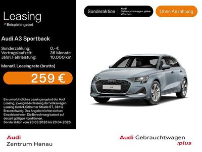 Gebraucht Audi A3 Advanced 150 PS (110 kW) 2025 Pfeilgrau perleffekt Limousine