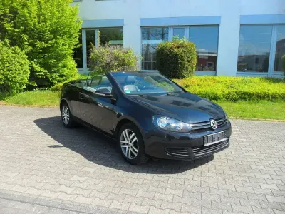 Second-hand VW Golf Cabriolet 105 CP (77 kW) 2012 Negru Cabrio